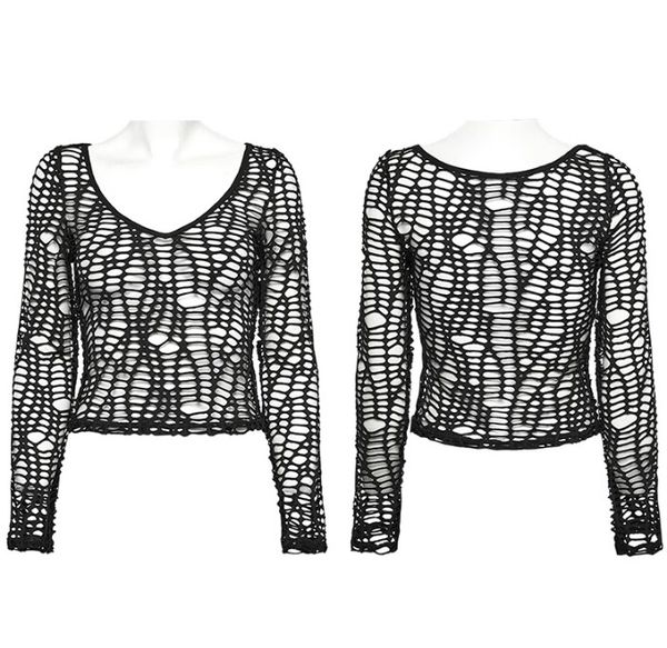 Punk mesh tees - Babashope - 5
