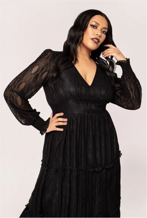 Hell bunny Rhea jurk maxi - Babashope - 8