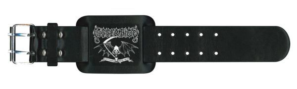 Dissection ‘Reaper’ Leather Wristband - Babashope - 2