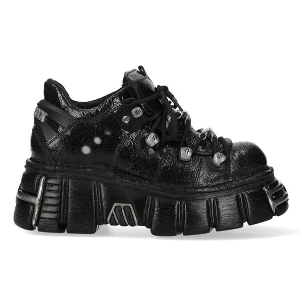 Newrock M-120N-C92 cracked leather shoes - Babashope - 7