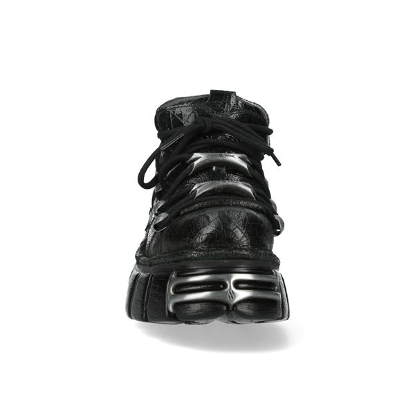 Newrock M-120N-C92 cracked leather shoes - Babashope - 7