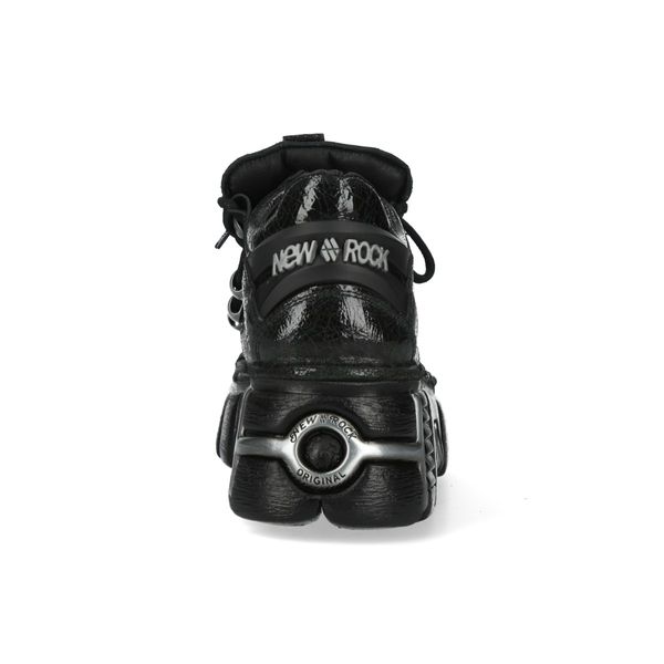 Newrock M-120N-C92 cracked leather shoes - Babashope - 7