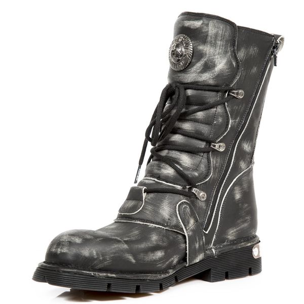 Newrock M.1473-S47 vintage scraper boots - Babashope - 8