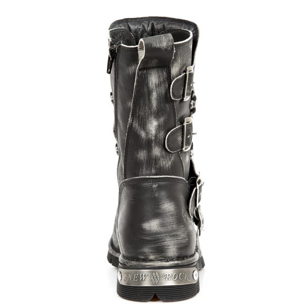 Newrock M.1473-S47 vintage scraper boots - Babashope - 8