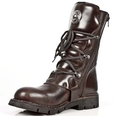 Newrock M.1473-S8 bruin lederen boots - Babashope - 8