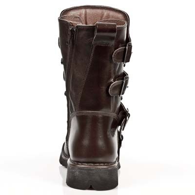 Newrock M.1473-S8 bruin lederen boots - Babashope - 8