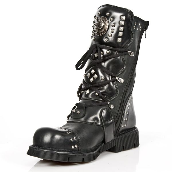 Newrock M.1474-S1 Metal militia Boots - Babashope - 7