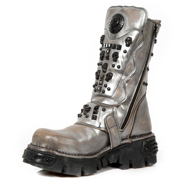 Newrock M.1619-C7 Steel scraper metal boots - Babashope - 8