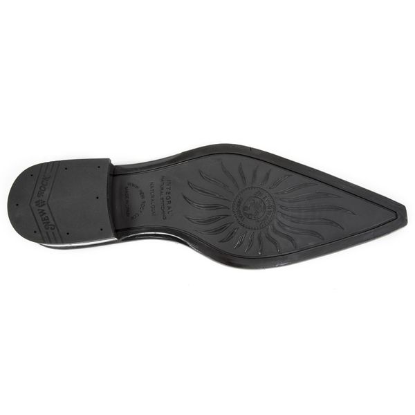 Newrock M.2246-S14 Acero lakleder heren schoen Zwart - Babashope - 9