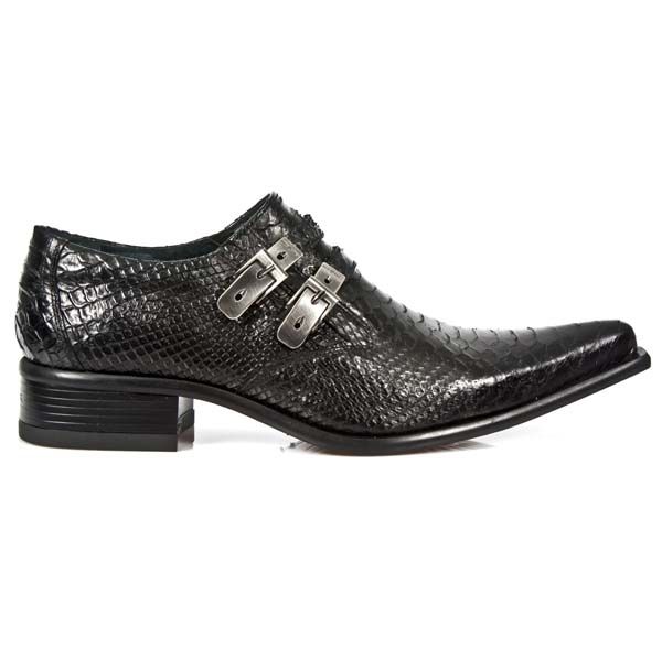 Newrock M.2246-S21 Python leder heren schoen - Babashope - 8