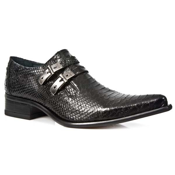 Newrock M.2246-S21 Python leder heren schoen - Babashope - 8