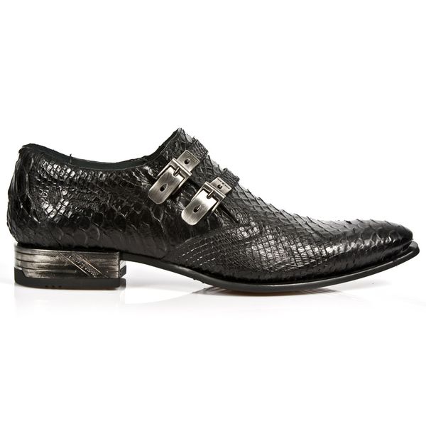 Newrock M.2246-S31 Python snake leather herenschoen Vip - Babashope - 8