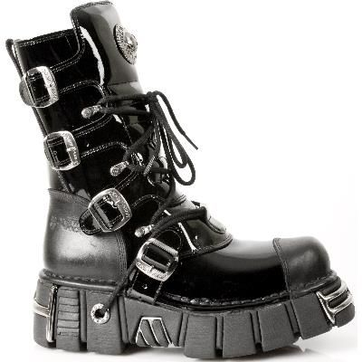 Stadscentrum Riskant zak Online Metal, Gothic, Punk & Rockabilly shop | Babashop | Newrock 313-S1  Goth Boots