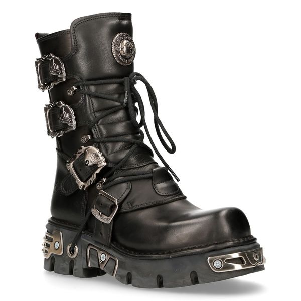 Newrock 391-S1 reactor metal Skull boots - Babashope - 9