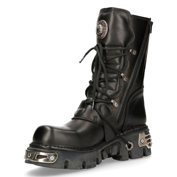 Newrock 391-S1 reactor metal Skull boots - Babashope - 9