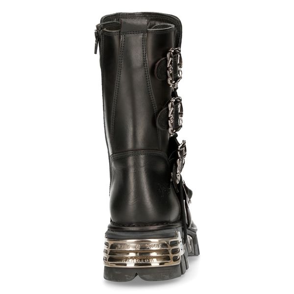 Newrock 391-S1 reactor metal Skull boots - Babashope - 9