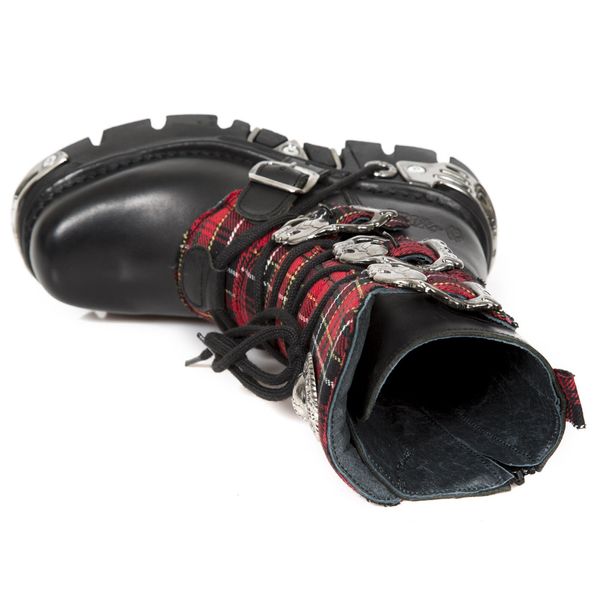 Newrock M.391T-S1 Tartan Army Boots - Babashope - 8