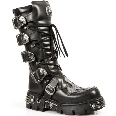 Newrock 403-S1 Metal militia Boots - Babashope - 9