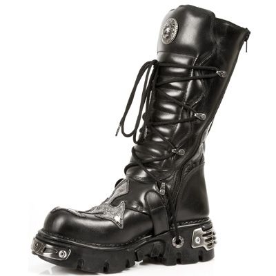 Newrock 403-S1 Metal militia Boots - Babashope - 9
