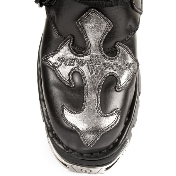 Newrock 407-S1 Skull rock Boots - Babashope - 9