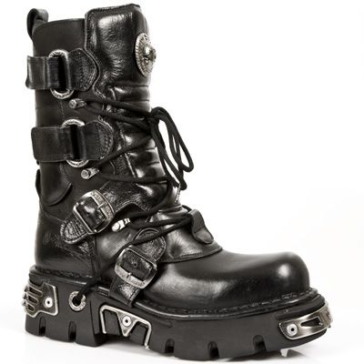 Newrock 575-S1 Nomada Black Boots - Babashope - 8