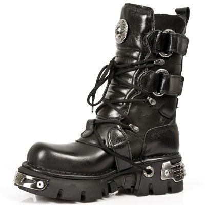 Newrock 575-S1 Nomada Black Boots - Babashope - 8