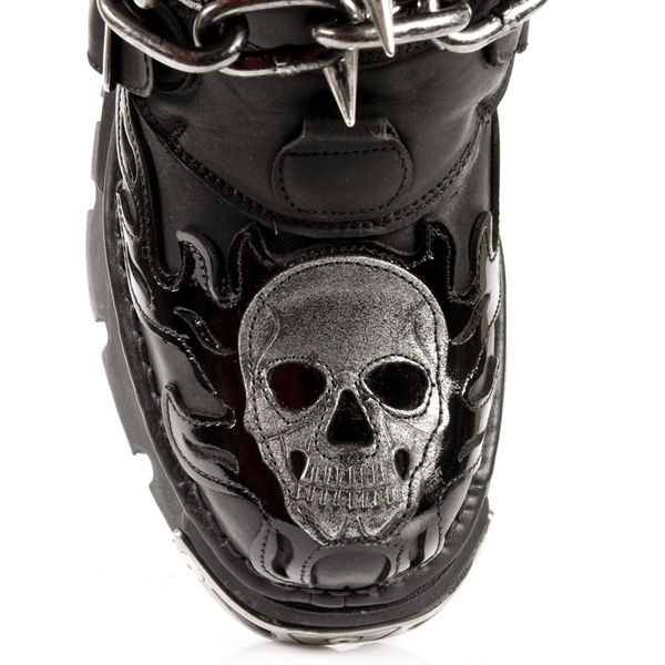 Newrock 727-S1 Metal & chains boots - Babashope - 10