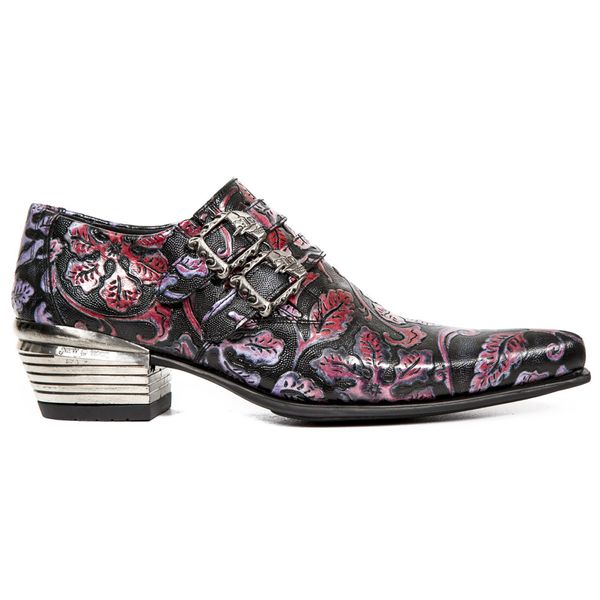 Newrock M.7960-S6 Vintage flower Dallas - Babashope - 9