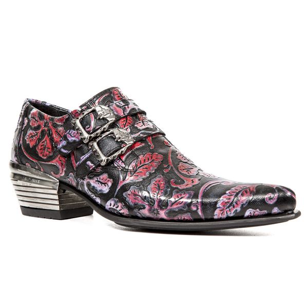 Newrock M.7960-S6 Vintage flower Dallas - Babashope - 9