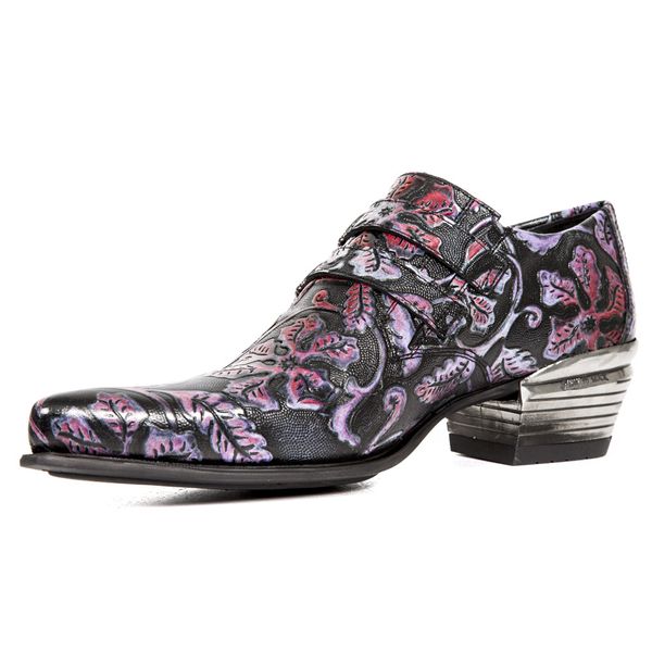 Newrock M.7960-S6 Vintage flower Dallas - Babashope - 9