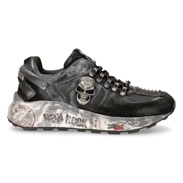 Newrock M-CHRONO005-S1 Chrono skull sneaker - Babashope - 8