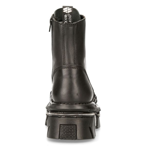 Newrock M-MILI134C-S1 Metallic flame Boots - Babashope - 9