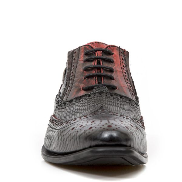 Newrock M.NW136-S8 Python lederen heren schoen - Babashope - 8