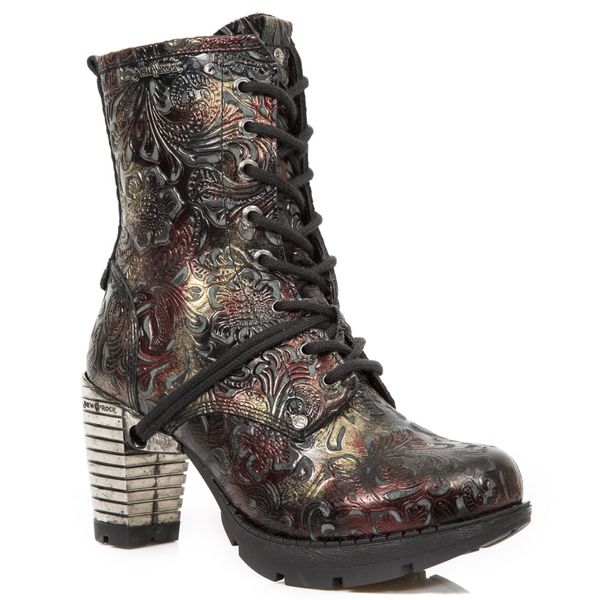 Newrock M.TR001-S23 Vintage flower dames laars - Babashope - 7