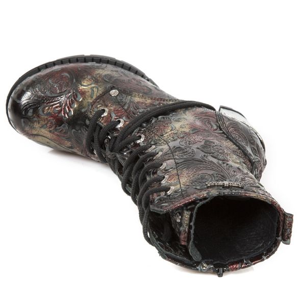 Newrock M.TR001-S23 Vintage flower dames laars - Babashope - 7