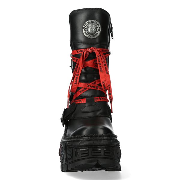 Newrock M-WALL028B-C1 Crust tank boots - Babashope - 7