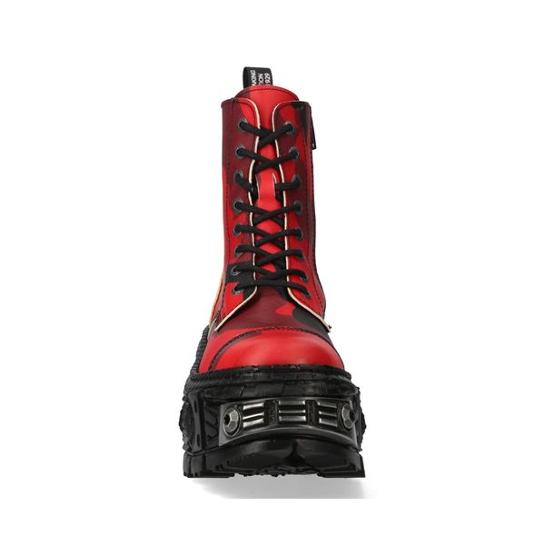 Newrock M-WALL126-S5 Red camou boots - Babashope - 7