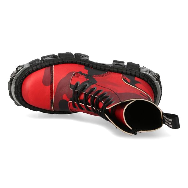 Newrock M-WALL126-S5 Red camou boots - Babashope - 7