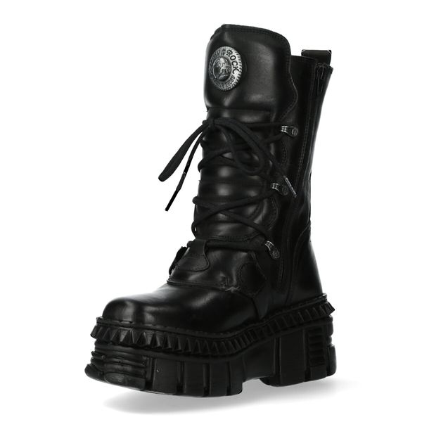 Newrock M-WALL1473-S6 Buckle boots - Babashope - 8