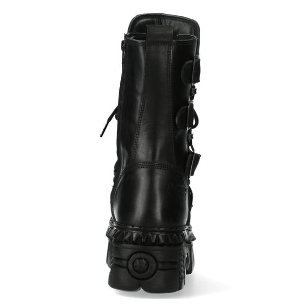 Newrock M-WALL1473-S6 Buckle boots - Babashope - 8