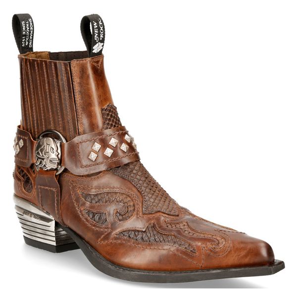 Newrock M.WST005-C3 ALASKA python western laars - Babashope - 7