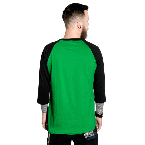 Toxico knuckledraggin raglan groen-zwart - Babashope - 4