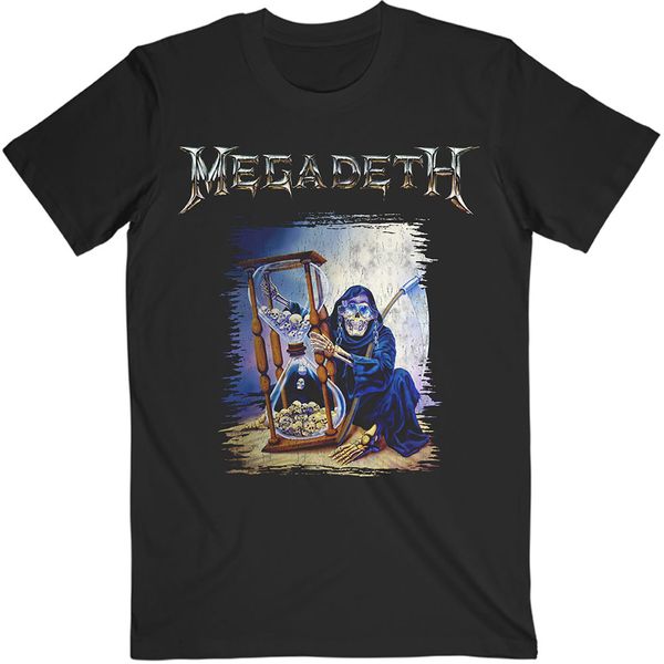 Megadeth countdown hourglass T-shirt - Babashope - 2
