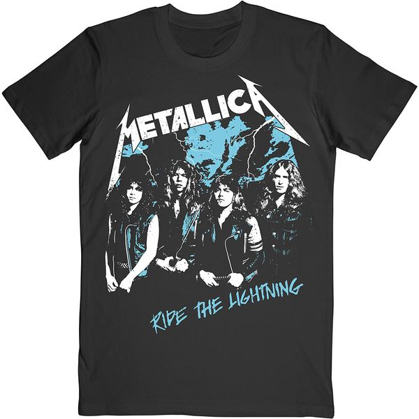 Metallica Vintage Ride the lightning T-shirt - Babashope - 2