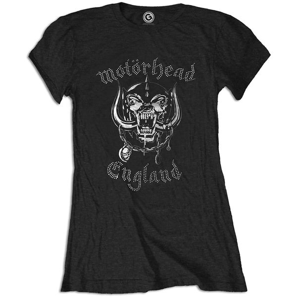 Motorhead girlie T-shirt England (Diamante) - Babashope - 3