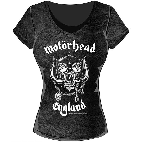 Motorhead England Ladies T-Shirt - Babashope - 3