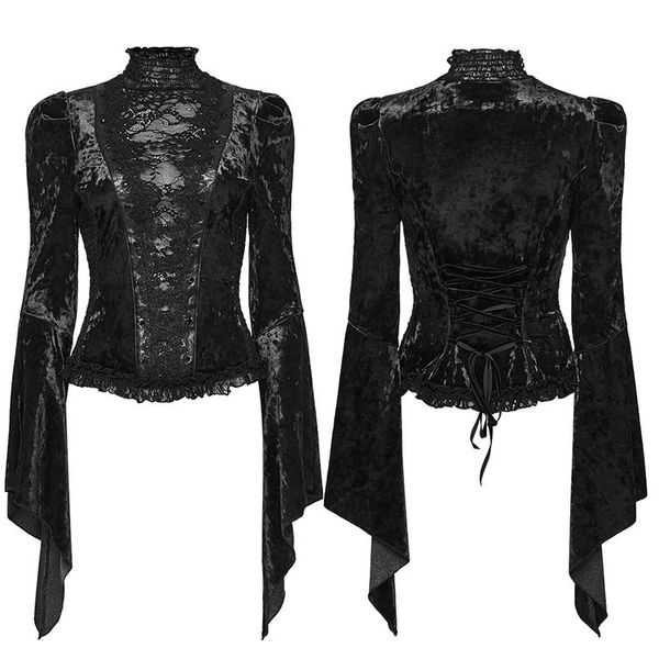 Goth gorgeous lace top - Babashope - 8