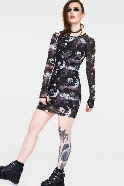 Moonstone minidress - Babashope - 5