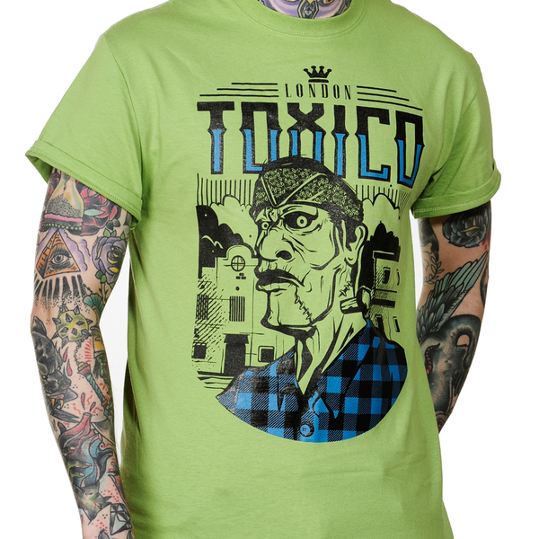 Toxico t shirt ghetto franky (kiwi) - Babashope - 4