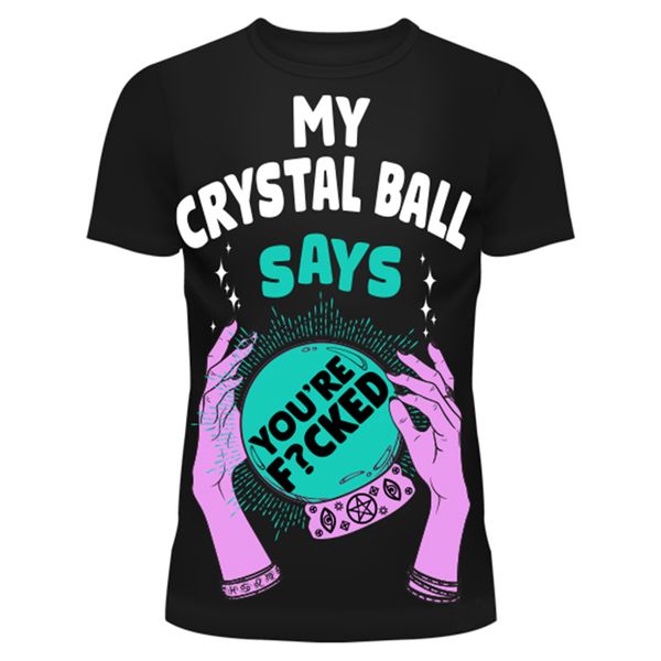 Cup cake cult My crystal ball T-shirt - Babashope - 2